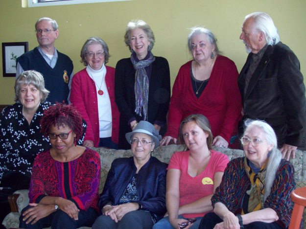 Several members of The Ontario Poetry Society read during a Sunday, October 25, 2014 reading in Ottawa.