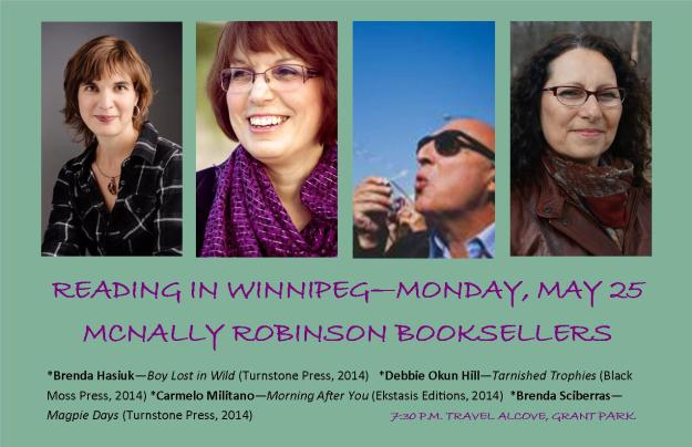 McNally Robinson Featured Readers May 25, 2015