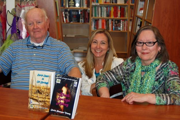 Gloria Pearson-Vasey’s book tour included a double-book signing, Saturday, May 9, 2015 at The Book Keeper in Sarnia, Ontario. Additional presentations are planned for the fall 2015. 