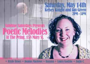 Literary Event in Hamilton May 14, 2016