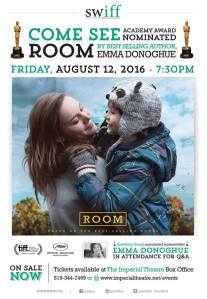 Room movie with guest author August 12, 2016 in Sarnia