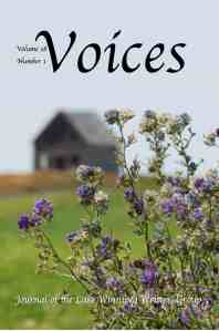 Voices 18-1 LWWG anthology published by BK Publishing - launched May 6, 2018 in Winnipeg, Manitoba Low Res Cover